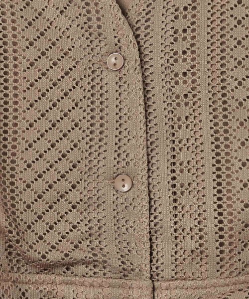 JEANASIS（ジーナシス）の「レースオールインワン/571365（つなぎ/オールインワン・レディース・オフホワイト/ベージュ/ブラック・FREE）」の15枚目の写真