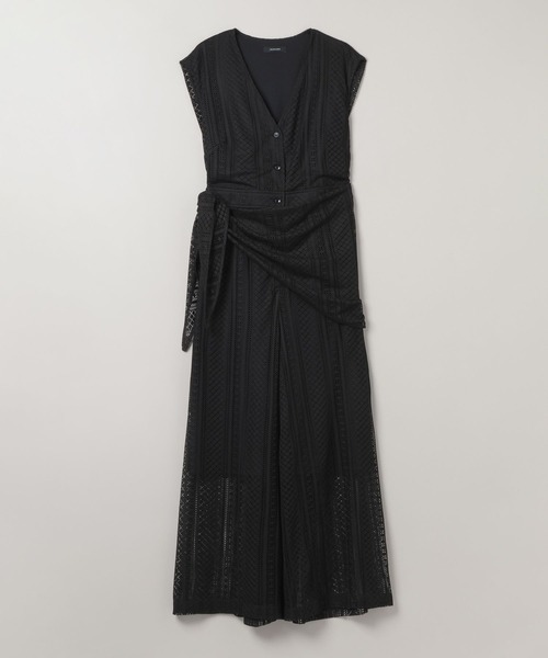 JEANASIS（ジーナシス）の「レースオールインワン/571365（つなぎ/オールインワン・レディース・オフホワイト/ベージュ/ブラック・FREE）」の18枚目の写真