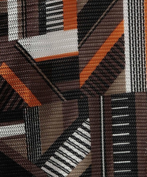 niko and...（ニコアンド）の「幾何学柄透かしシャツ（シャツ/ブラウス・メンズ・ブラウン/グリーン/ブルー・MEDIUM/LARGE）」の15枚目の写真