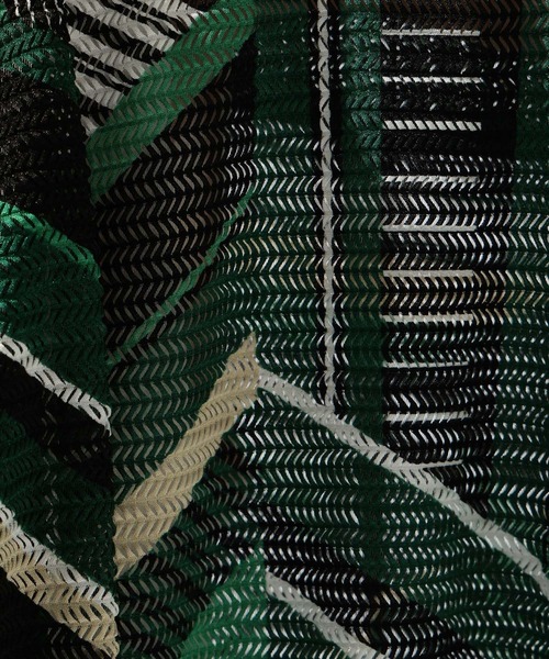 niko and...（ニコアンド）の「幾何学柄透かしシャツ（シャツ/ブラウス・メンズ・ブラウン/グリーン/ブルー・MEDIUM/LARGE）」の16枚目の写真