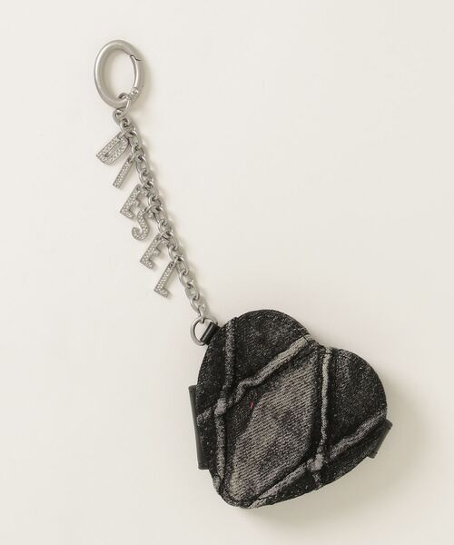[DIESEL] 25SS CHARM-D ミラー キーリング ウィメンズ ミラーチャーム CHARM-D CHARM-D MIRROR（キーケース