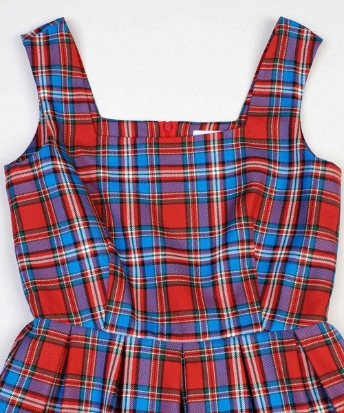 TEAM CHECK ジャンパースカート（ジャンパースカート）｜MILK（ミルク