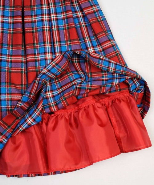 TEAM CHECK ジャンパースカート（ジャンパースカート）｜MILK（ミルク