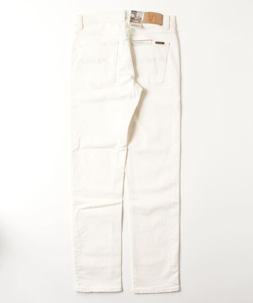 Nudie Jeans(ヌーディージーンズ)の「Nudie Jeans/ヌーディージーンズ Solid Ollie / スリムフィット / Ivory / レングス30(その他パンツ・メンズ・アイボリー・30inch/29inch/28inch/34inch/33inch/32inch/31inch)」の2枚目の写真