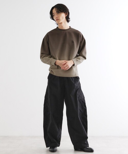 グラデーションダイ・ダンボールスウェット（スウェット）｜tk.TAKEO