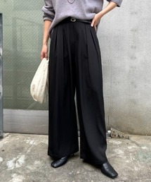 Jena espace merveilleux | 【サイズ展開あり】ループ付きトロミワイドパンツ(その他パンツ)