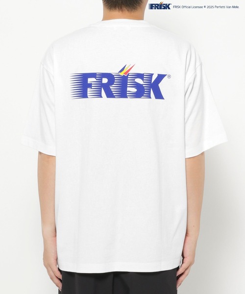 FOUND GOOD（ファウンドグッド）の「FRISKコラボTシャツ　バックプリント（Tシャツ/カットソー・メンズ・ホワイト系1/ブラック・XL/L/M）」の5枚目の写真