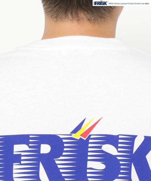 FOUND GOOD（ファウンドグッド）の「FRISKコラボTシャツ　バックプリント（Tシャツ/カットソー・メンズ・ホワイト系1/ブラック・XL/L/M）」の7枚目の写真