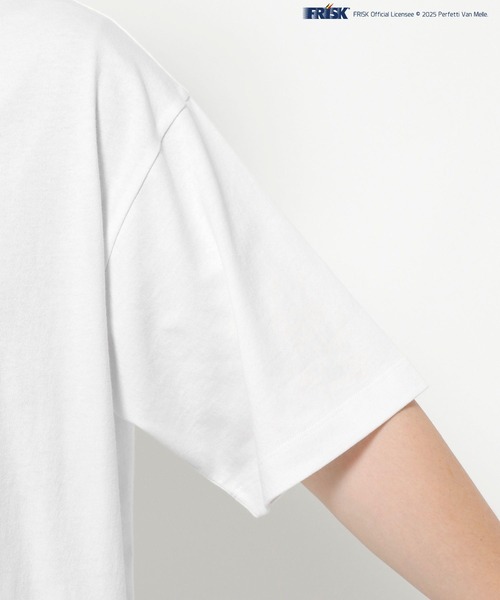 FOUND GOOD（ファウンドグッド）の「FRISKコラボTシャツ　バックプリント（Tシャツ/カットソー・メンズ・ホワイト系1/ブラック・XL/L/M）」の8枚目の写真