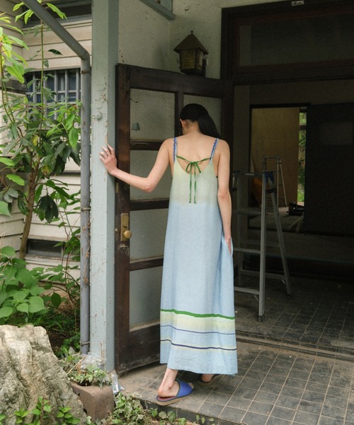 PAMM（パム）の「汽水域のキャミソールワンピース（ワンピース・レディース・パープル/ライトブルー・フリー）」の3枚目の写真
