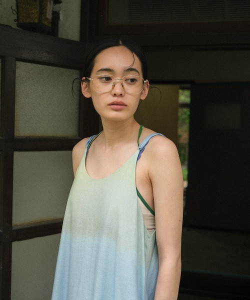 PAMM（パム）の「汽水域のキャミソールワンピース（ワンピース・レディース・パープル/ライトブルー・フリー）」の10枚目の写真