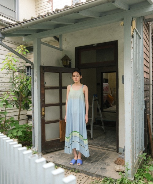 PAMM（パム）の「汽水域のキャミソールワンピース（ワンピース・レディース・パープル/ライトブルー・フリー）」の11枚目の写真