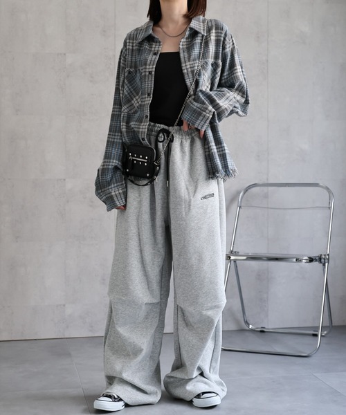 CREARE -LINO-（クレアーレリノ）の「〈ユニセックス商品〉フリンジチェックシャツ（シャツ/ブラウス・メンズ・グリーン/ブルー/イエロー/ブラック/レッド・M/L）」の20枚目の写真