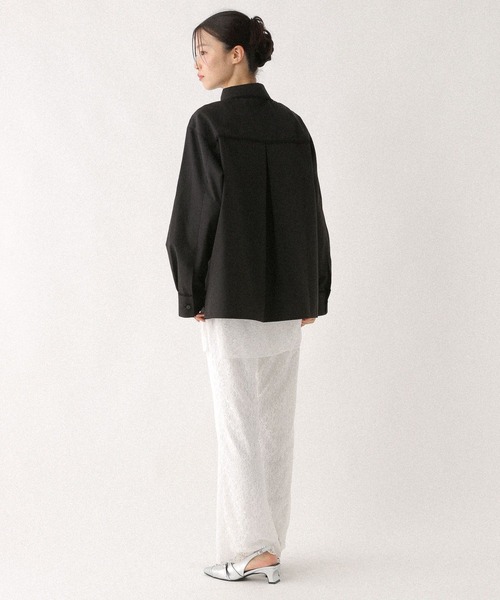 Heather（ヘザー）の「レイヤードレースパンツ2P　581476（その他パンツ・レディース・ホワイト/ブラック・FREE）」の4枚目の写真