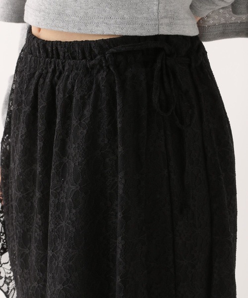 Heather（ヘザー）の「レイヤードレースパンツ2P　581476（その他パンツ・レディース・ホワイト/ブラック・FREE）」の15枚目の写真