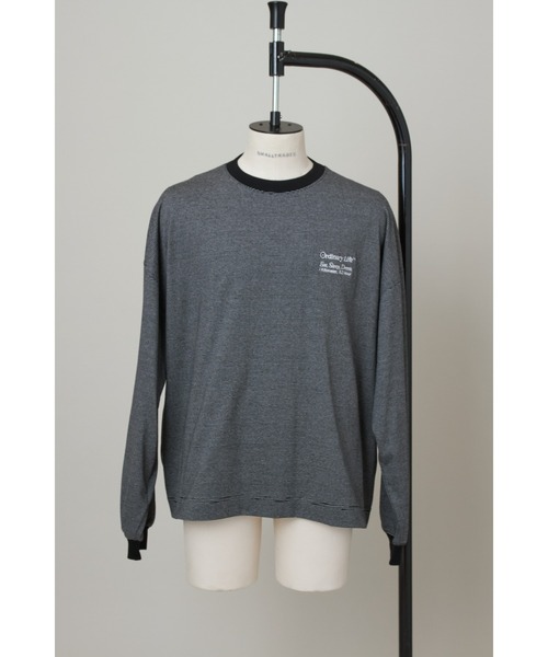 SHINYAKOZUKA（シンヤコヅカ）の「ORDINARY L/S TEE（Tシャツ/カットソー・メンズ・ホワイト/ブラック・SMALL/X-SMALL/X-LARGE/LARGE/MEDIUM）」の2枚目の写真