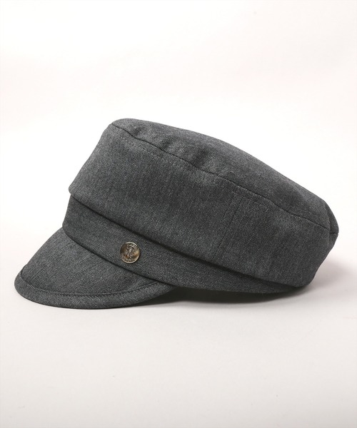 カシラ　MAT TR キャスケット MAT TWILL(ONESIZE BLACK): キャスケット｜帽子通販｜CA4LA