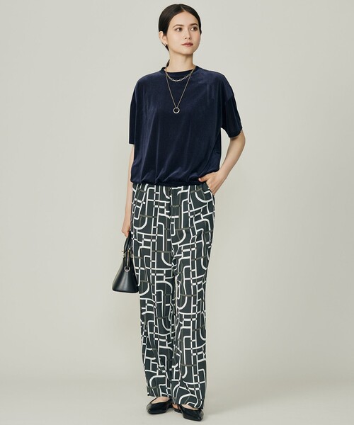 自由区（ジユウク）の「シアーベロア カットソー（Tシャツ/カットソー・レディース・ブラウン系/ワイン系/ネイビー系・44/46）」の16枚目の写真