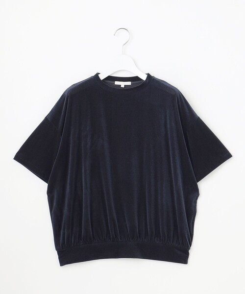 自由区（ジユウク）の「シアーベロア カットソー（Tシャツ/カットソー・レディース・ブラウン系/ワイン系/ネイビー系・44/46）」の8枚目の写真