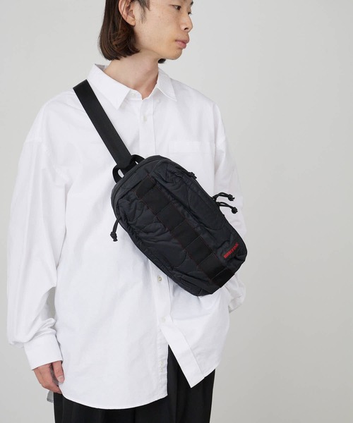 BRIEFING(ブリーフィング)の「BRIEFING/ブリーフィング QUILTED SLING WALKER ショルダーバッグ 2026年 夏 夏服(ショルダーバッグ・メンズ・ブラック/オリーブ・FREE)」の17枚目の写真
