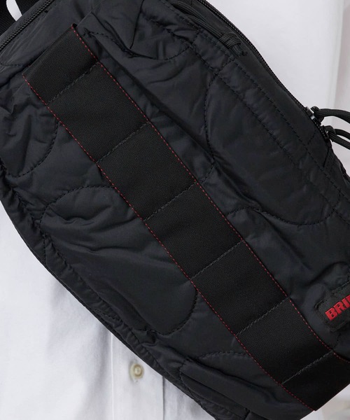 BRIEFING(ブリーフィング)の「BRIEFING/ブリーフィング QUILTED SLING WALKER ショルダーバッグ 2026年 夏 夏服(ショルダーバッグ・メンズ・ブラック/オリーブ・FREE)」の19枚目の写真