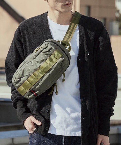 BRIEFING/ブリーフィング QUILTED SLING WALKER ショルダーバッグ 2026