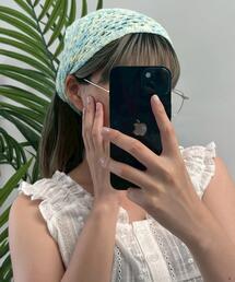 WEGO | WEGO/MIXニットバブーシュカ(バンダナ/スカーフ)