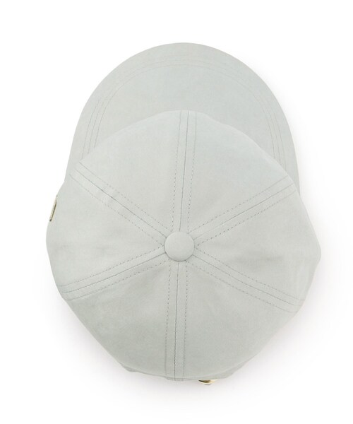grove（グローブ）の「メタルプレートスウェード調キャップ（キャップ・レディース・ブラック/ブラウン系その他/グレー・00）」の6枚目の写真