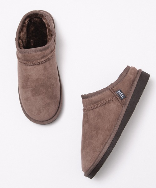 MEI（メイ）の「【MEI メイ】MOUTON MOC SHOES ムートン モックシューズ / Lady’s（その他シューズ・レディース・キャメル/ダークブラウン/ブラック・L/M/S）」の2枚目の写真