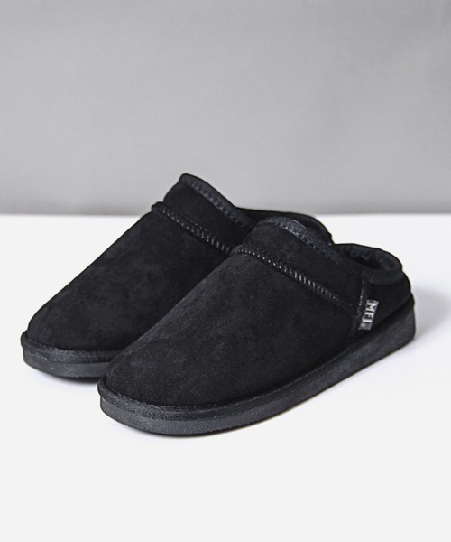 MEI（メイ）の「【MEI メイ】MOUTON MOC SHOES ムートン モックシューズ / Lady’s（その他シューズ・レディース・キャメル/ダークブラウン/ブラック・L/M/S）」の4枚目の写真