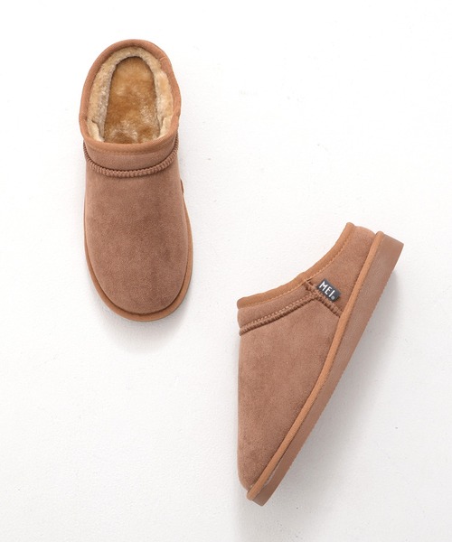 MEI（メイ）の「【MEI メイ】MOUTON MOC SHOES ムートン モックシューズ / Lady’s（その他シューズ・レディース・キャメル/ダークブラウン/ブラック・L/M/S）」の7枚目の写真
