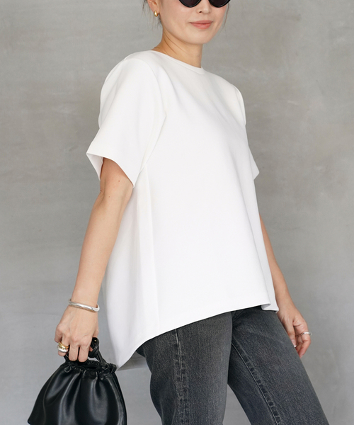 deuxieme classe CELERI Oversized Tシャツ CELERI Cocoon Oversized Tシャツ(Tシャツ/カットソー