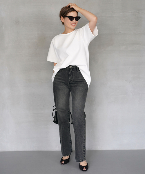 Deuxieme Classe　Cocoon Oversized Tシャツ CELERI Cocoon Oversized Tシャツ（Tシャツ／カットソー