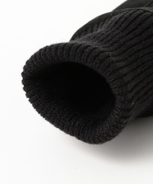 BEAMS（ビームス）の「スエード グローブ（タッチパネル対応）（手袋・メンズ・ネイビー/ブラウン/ブラック・ONE SIZE）」の4枚目の写真