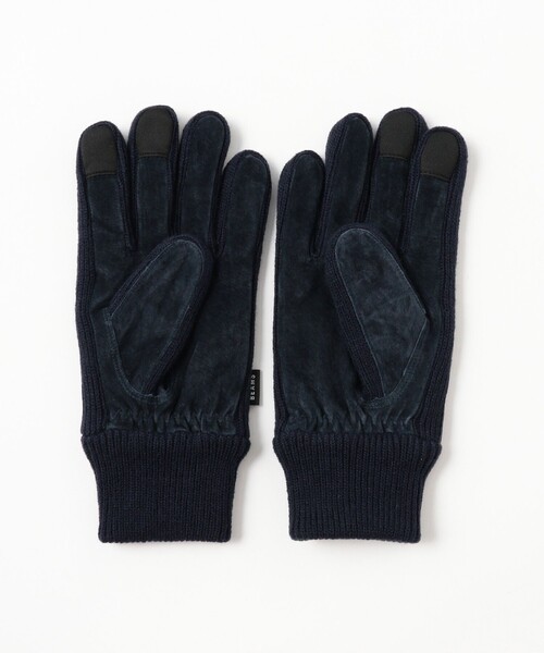 BEAMS（ビームス）の「スエード グローブ（タッチパネル対応）（手袋・メンズ・ネイビー/ブラウン/ブラック・ONE SIZE）」の10枚目の写真