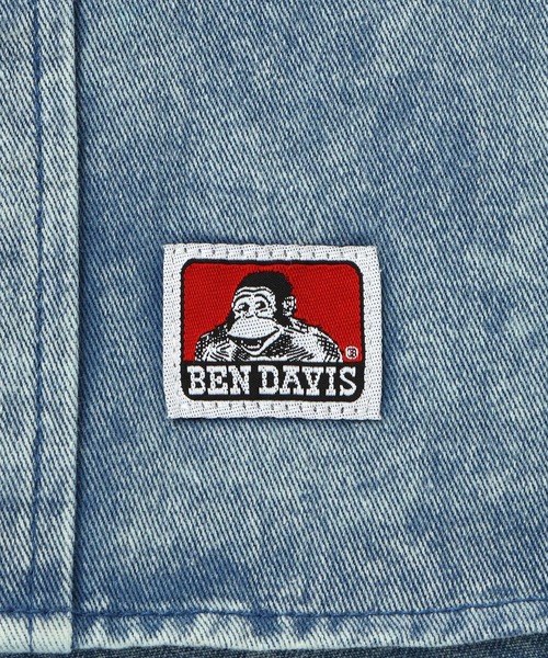 BEN DAVIS(ベンデイビス)の「【BENDAVIS別注】デニムライクシャツ(シャツ/ブラウス・メンズ・サックスブルー/グレー・L/LL/M)」の10枚目の写真