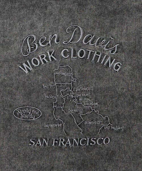 BEN DAVIS(ベンデイビス)の「【BENDAVIS別注】デニムライクシャツ(シャツ/ブラウス・メンズ・サックスブルー/グレー・L/LL/M)」の15枚目の写真