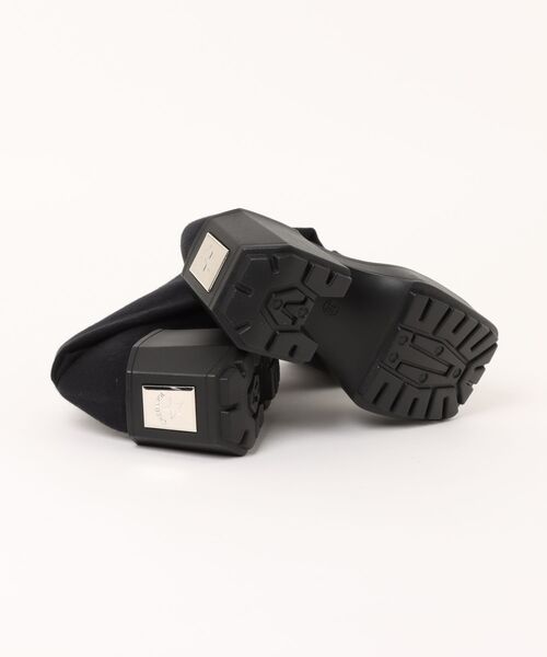 c.u.l（シーユーエル）の「厚底 ストレッチ ニーハイブーツ ニットソックスブーツ culs148（ブーツ・レディース・ブラック/グレー・39/38/37/36）」の17枚目の写真