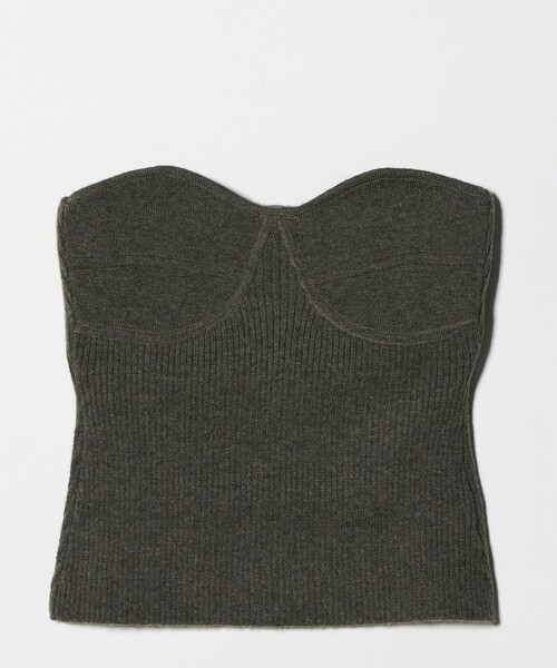 6（ロク）ニット 6（ロク）の「＜6(ROKU)＞WOOL ROVING KNIT CAMISOLE/ニット