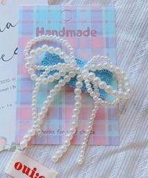 HOOK（フック）の「ビジューリボンヘアピン（ヘアピン）」