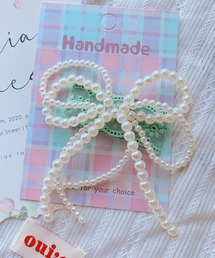 HOOK（フック）の「ビジューリボンヘアピン（ヘアピン）」