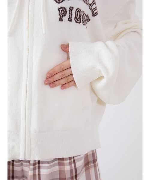 正規品♡アイスジャガード上下セット♡オフホワイト PEANUTS】オリジナルアート ジャガードプルオーバー｜ジェラートピケの