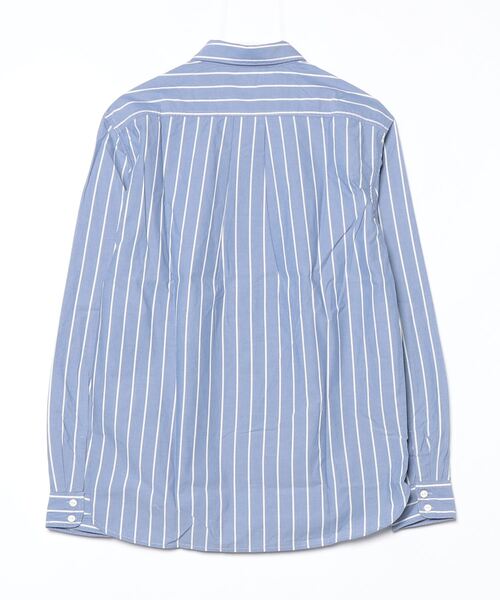 REPLAY（リプレイ）の「リラックスフィット ストライプコットンシャツ（シャツ/ブラウス・メンズ・ブルー・X-LARGE/LARGE/MEDIUM/SMALL）」の8枚目の写真