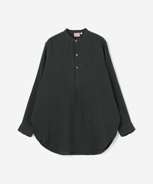 BSHOP ビショップ　黒　バンドカラーシャツ　Ｍ Bshop｜ビショップのシャツ/ブラウス（スタンドカラー）通販