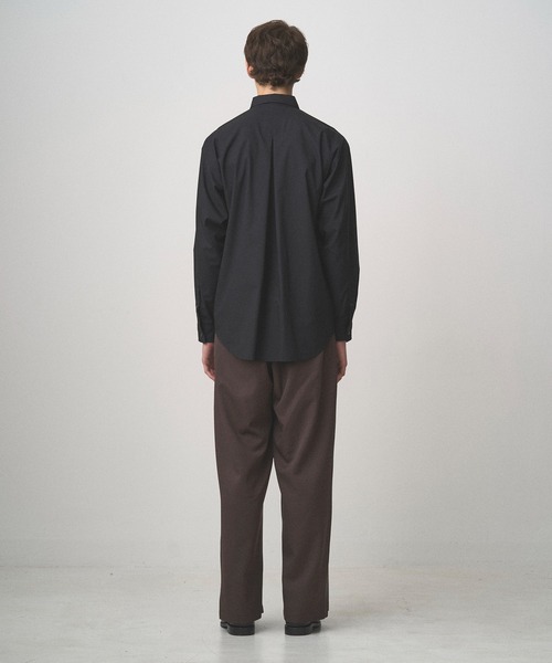 Juha(ユハ)の「COMPACT TWILL SHIRT(シャツ/ブラウス・メンズ・ホワイト/ブラック・3/4)」の7枚目の写真