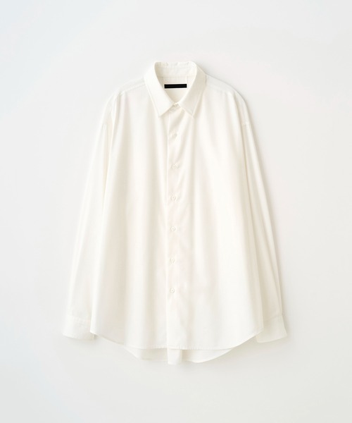 Juha(ユハ)の「COMPACT TWILL SHIRT(シャツ/ブラウス・メンズ・ホワイト/ブラック・3/4)」の16枚目の写真