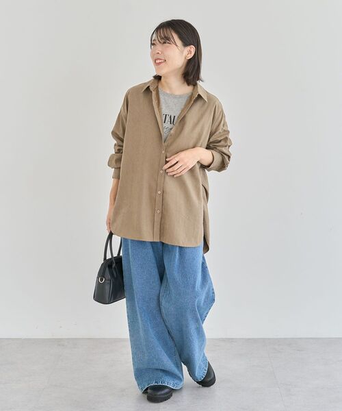 Sugar spoon（シュガースプーン）の「・SUGAR SPOON デニムワイドパンツ（デニムパンツ・レディース・インディゴブルー/パープル/ブラック・FREE）」の17枚目の写真