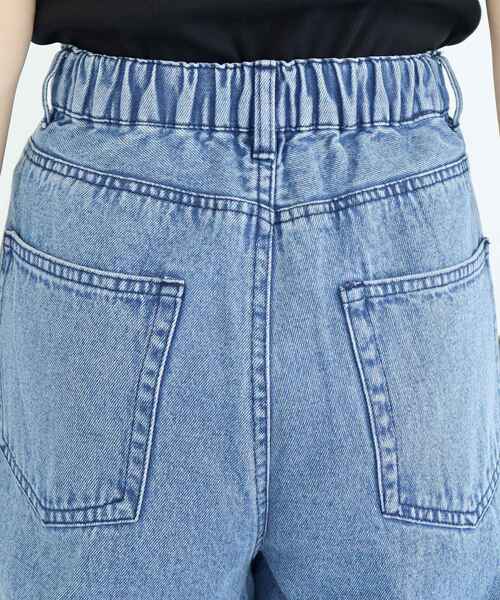 Sugar spoon（シュガースプーン）の「・SUGAR SPOON デニムワイドパンツ（デニムパンツ・レディース・インディゴブルー/パープル/ブラック・FREE）」の4枚目の写真