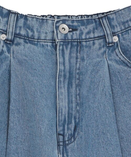 Sugar spoon（シュガースプーン）の「・SUGAR SPOON デニムワイドパンツ（デニムパンツ・レディース・インディゴブルー/パープル/ブラック・FREE）」の7枚目の写真