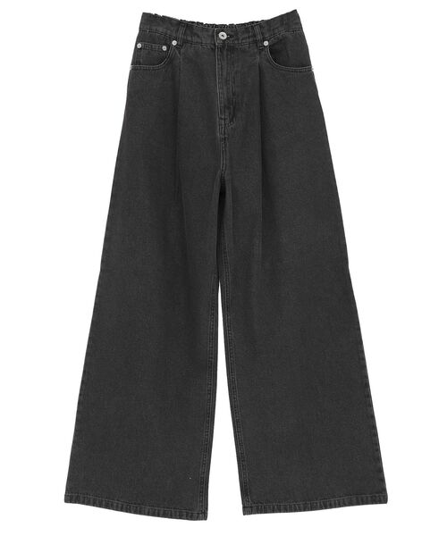 Sugar spoon（シュガースプーン）の「・SUGAR SPOON デニムワイドパンツ（デニムパンツ・レディース・インディゴブルー/パープル/ブラック・FREE）」の14枚目の写真